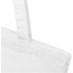 Madras 140 g/m2 GRS recycled cotton tote bag 7L - Image 5