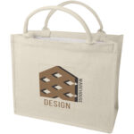 Page 500 g/m² Aware™ recycled book tote bag - Image 2