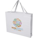 Odessa 220 g/m² GRS recycled cotton tote bag 40L - Image 2
