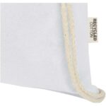 Oregon 140 g/m² GRS recycled cotton drawstring bag - Image 4
