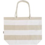Florida 270 g/m² GRS recycled beach tote bag 18L - Image 4