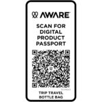 Trip Aware™ recycled travel bottle bag 2L - Image 7