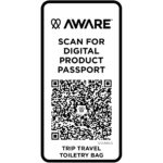 Trip Aware™ recycled travel toiletry bag 6L - Image 5
