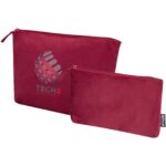 Swift GRS recycled velvet toiletry bag set - Image 2