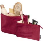 Swift GRS recycled velvet toiletry bag set - Image 4