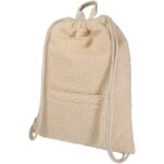 Bear GRS recycled sherpa drawstring backpack 9L