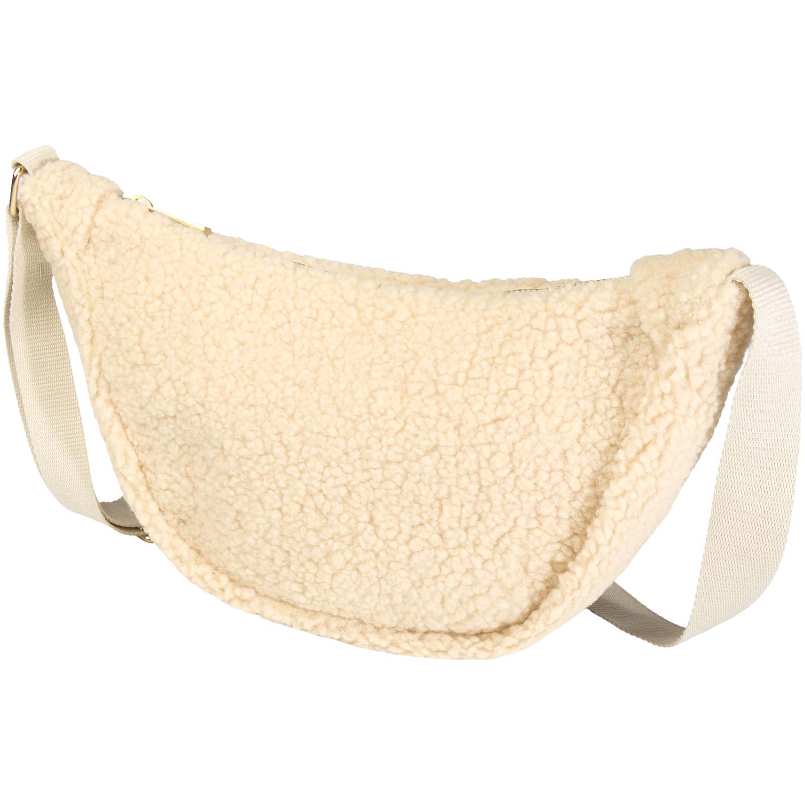 12077406 Bear GRS recycled sherpa crossbody bag 3L - Image 1