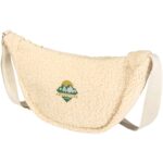 Bear GRS recycled sherpa crossbody bag 3L - Image 2