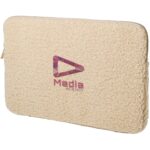 Bear 13" GRS recycled sherpa laptop sleeve 2L - Image 2