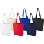 Odisha 180 g/m² OCS organic wide bottom tote bag 11L - Image 6