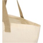 Sierra 140 g/m² GRS recycled foldable cotton tote bag 12L - Image 5