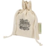 Odisha 140 g/m² OCS organic gift bag - 15 x 10 cm - Image 2