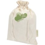 Odisha 140 g/m² OCS organic gift bag - 42 x 30 cm - Image 2