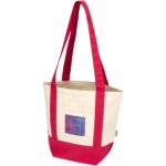 Sam 320 g/m² GRS recycled mini cotton tote bag - Image 2