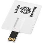 Slim card-shaped 4GB USB flash drive - Image 2