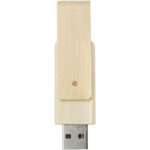 Rotate 8GB bamboo USB flash drive - Image 3