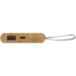 Tulda 5000 mAh bamboo power bank - Image 9