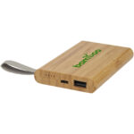 Tulda 5000 mAh bamboo power bank - Image 2