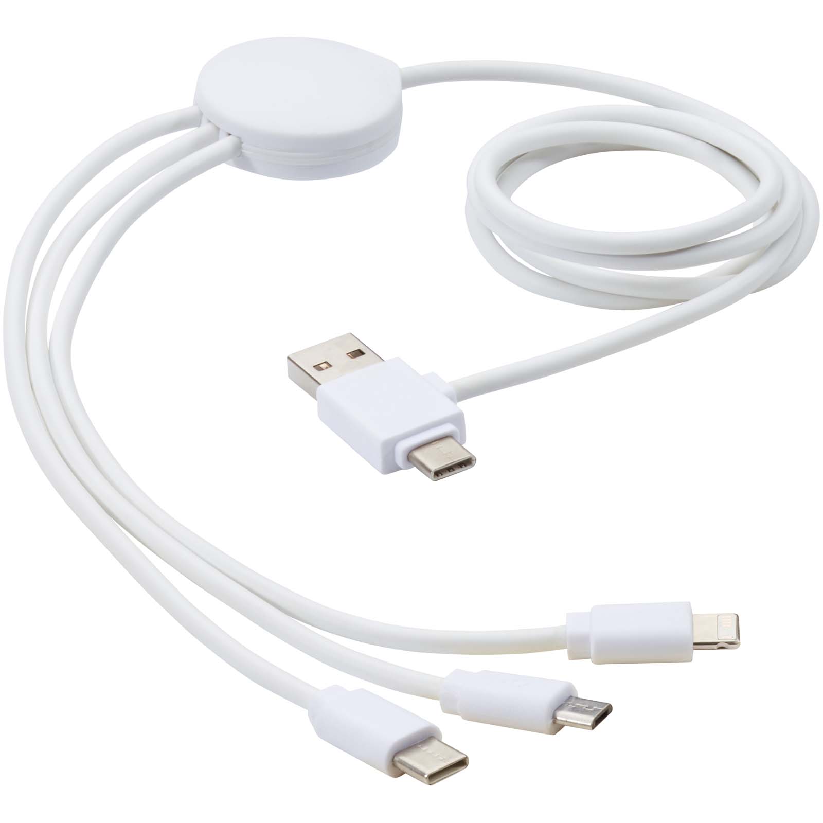 12418401 Pure 5-in-1 charging cable with antibacterial additive - Image 1