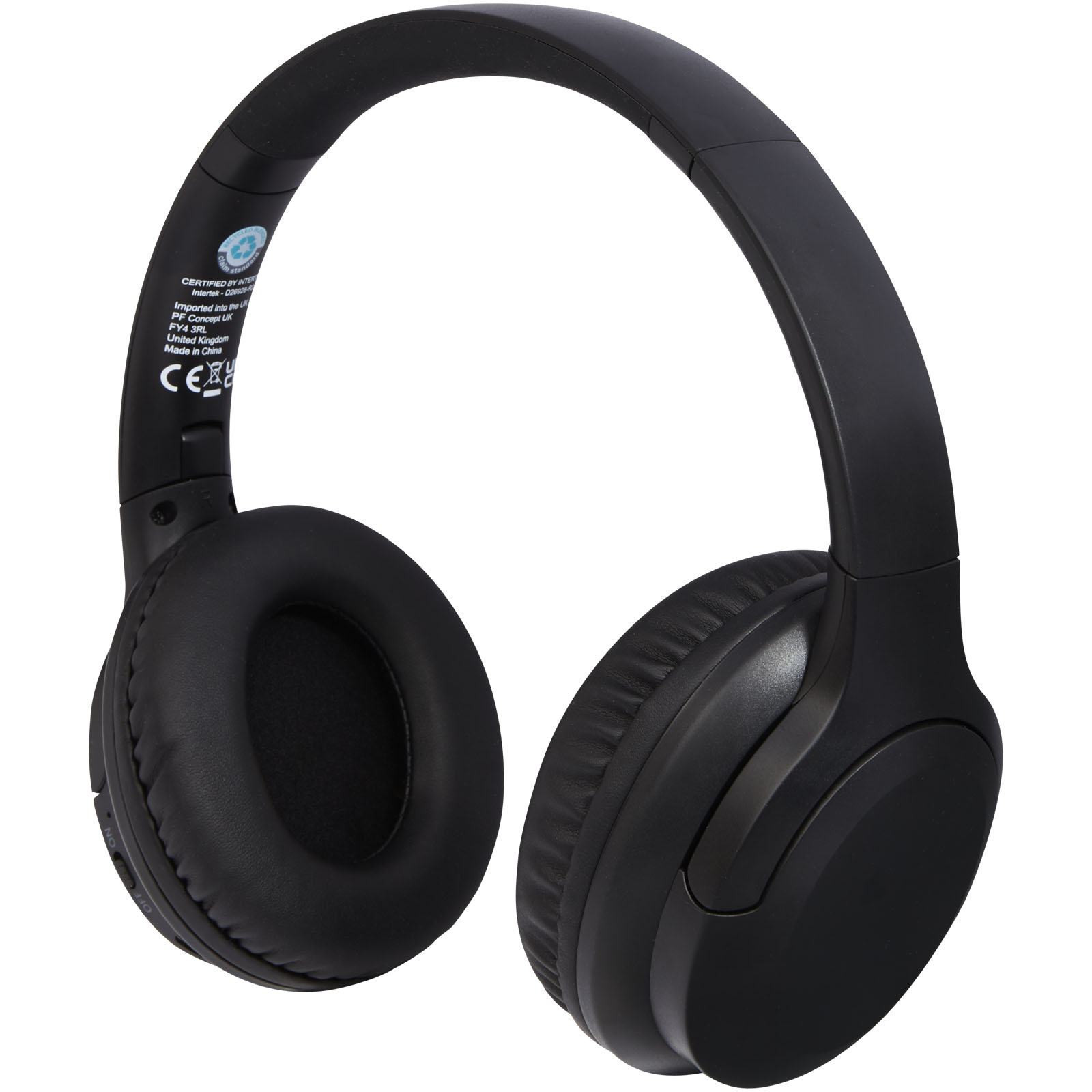 12429690 Loop recycled plastic Bluetooth® headphones - Image 1