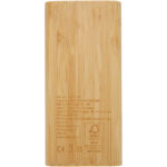 Tulda 10.000 mAh bamboo power bank - Image 5