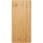 Tulda 10.000 mAh bamboo power bank - Image 4