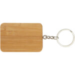Reel 6-in-1 retractable bamboo key ring charging cable - Image 3