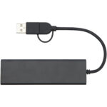 Rise RCS recycled aluminium USB 2.0 hub - Image 4