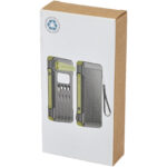 Soldy 10.000 mAh RCS recycled plastic solar dynamo power bank - Image 3