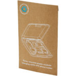 Savvy recycled plastic modular charging cable with phone holder - Image 3