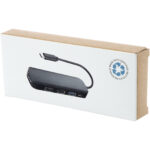 Loop RCS recycled plastic multimedia adapter USB 2.0-3.0 with HDMI port - Image 3