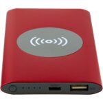 Juice 4000 mAh Type-C recycled aluminium wireless power bank - Image 6