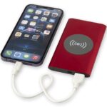 Juice 4000 mAh Type-C recycled aluminium wireless power bank - Image 7