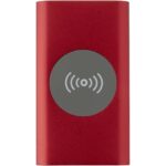 Juice 4000 mAh Type-C recycled aluminium wireless power bank - Image 4
