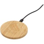 Essence 15W bamboo wireless charging pad - Image 2