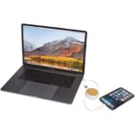 Chechia 5-in-1 recycled plastic 100 cm retractable data sync and 45W fast charge cable - Image 8