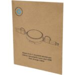 Alasia 5-in-1 100 cm recycled plastic and aluminium retractable data sync and 45W fast charge cable - Image 3