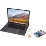 Chechia 5-in-1 recycled plastic 150 cm data sync and 27W fast charge cable with bamboo details - Image 8