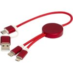Alasia 5-in-1 recycled aluminium and plastic 30 cm data sync and 27W fast charge cable - Image 7