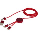 Alasia 5-in-1 recycled aluminium and plastic 150 cm data sync and 27W fast charge cable - Image 7