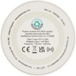 Freal 15W recycled plastic wireless charging pad - Image 5