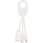 Troop 4-in-1 recycled plastic charging cable - Image 4