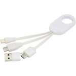 Troop 4-in-1 recycled plastic charging cable - Image 5