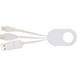 Troop 4-in-1 recycled plastic charging cable - Image 3