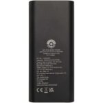 Acamar 20.000 mAh 70W recycled aluminium laptop power bank - Image 5
