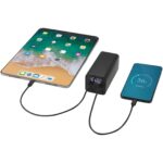 Acamar 20.000 mAh 70W recycled aluminium laptop power bank - Image 8