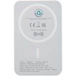 Acrab 10.000 mAh 15W magnetic wireless power bank with 20W PD - made from recycled plastic - Image 5