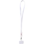 Franz recycled plastic smartphone lanyard with built-in data sync and 65W fast charge 5-in-1 cable - Image 2