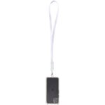 Franz recycled plastic smartphone lanyard with built-in data sync and 65W fast charge 5-in-1 cable - Image 4