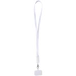 Franz recycled plastic smartphone lanyard with built-in data sync and 65W fast charge 5-in-1 cable - Image 3